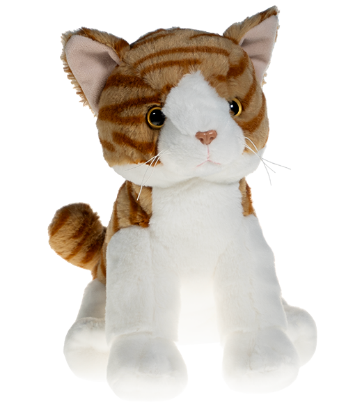 "Creamsicle" the Tabby Cat 16" Build Your Own Stuffy