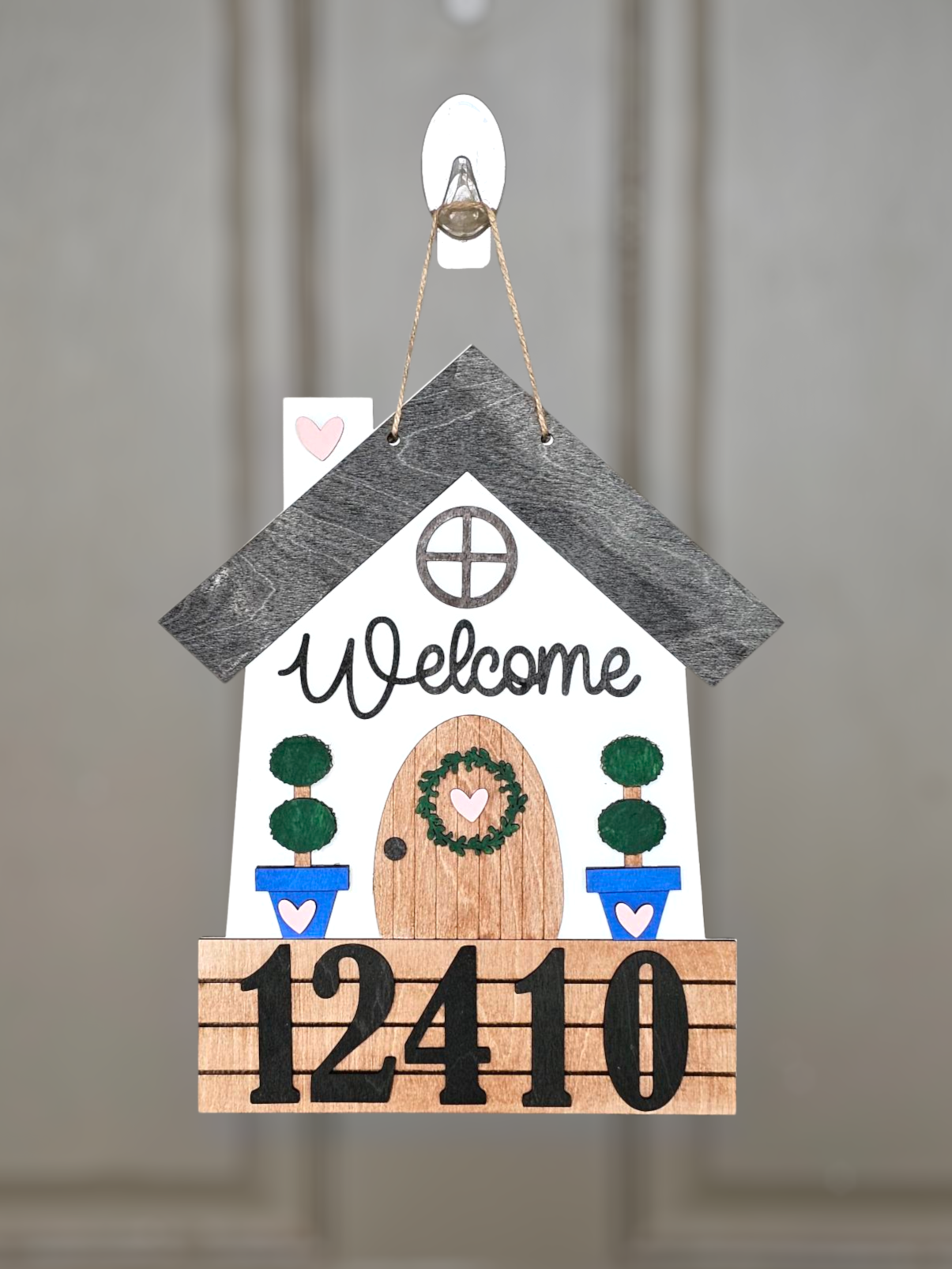 Welcome Home Address Sign
