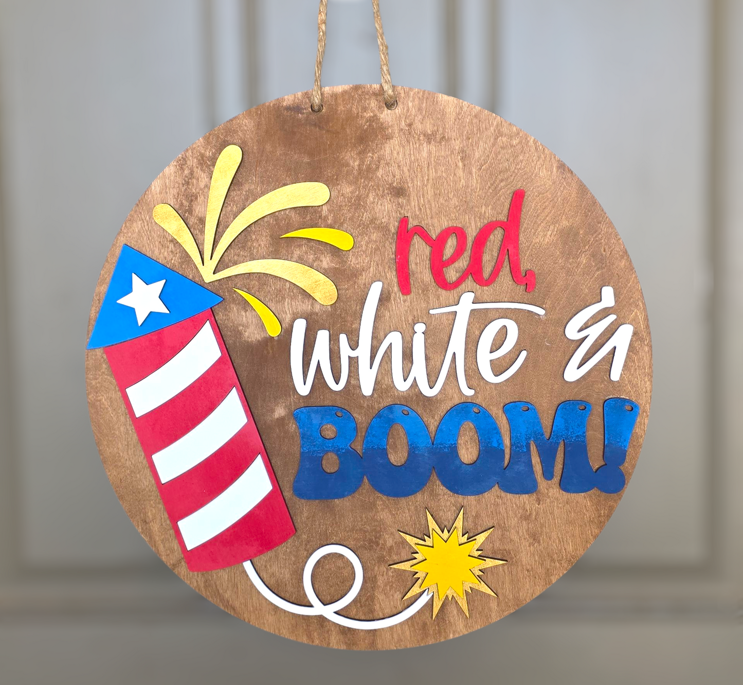 Red, White & Boom Firecracker