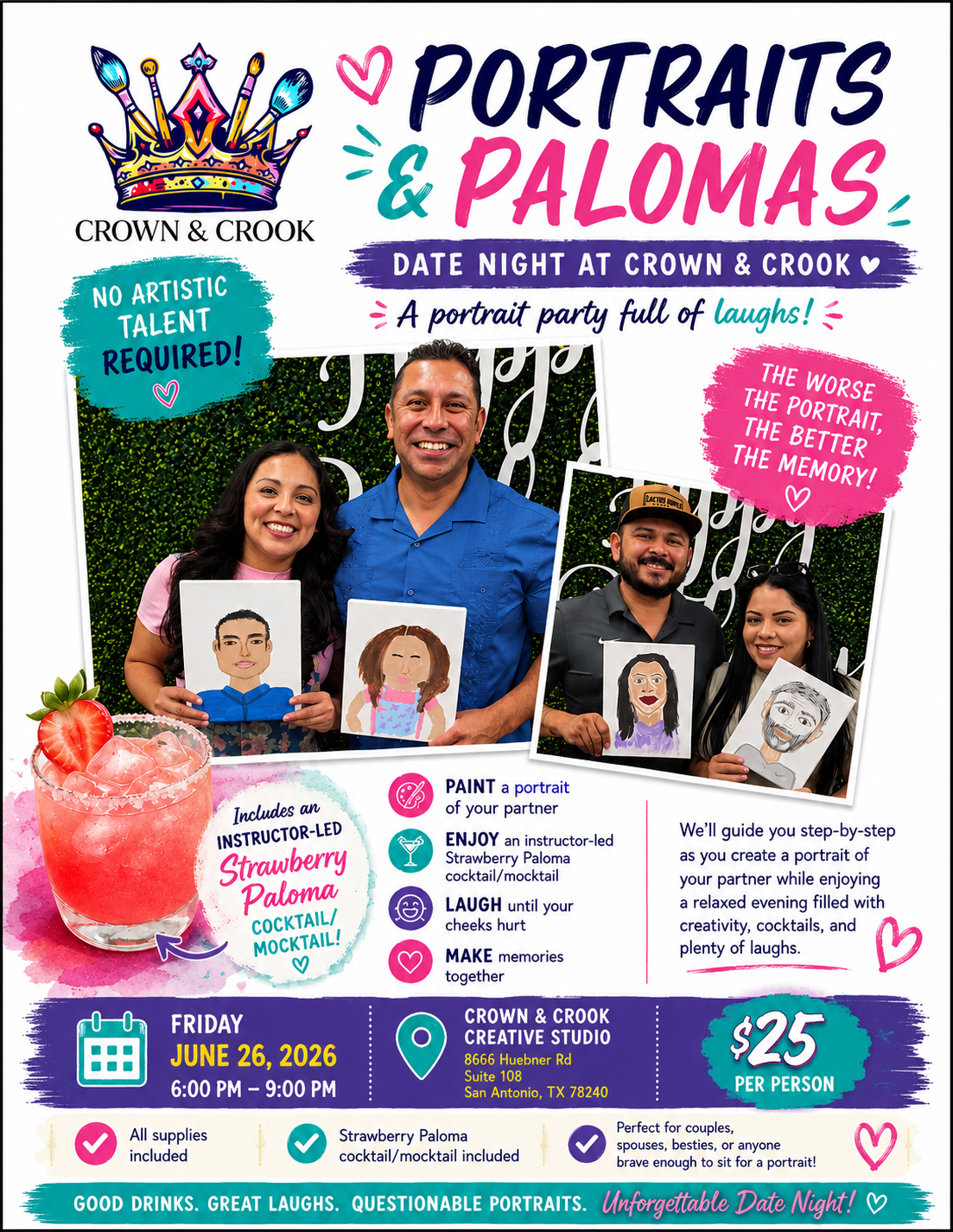 PORTRAITS & PALOMAS