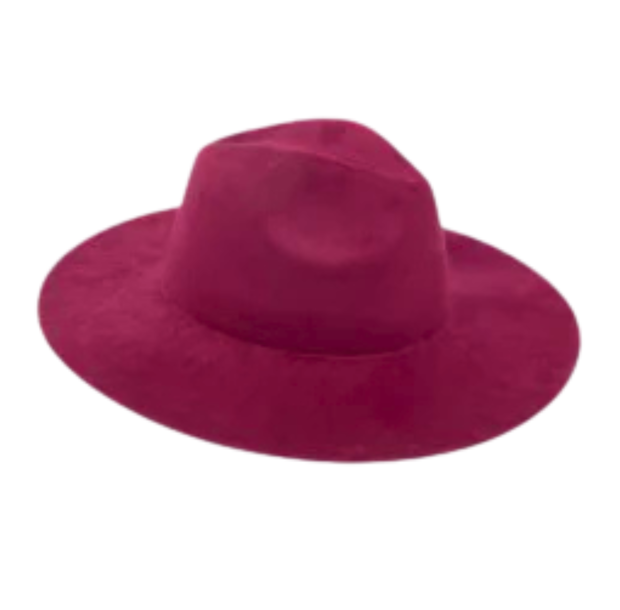 Vegan Suede Wide Brim Hat for Hat Burning workshop
