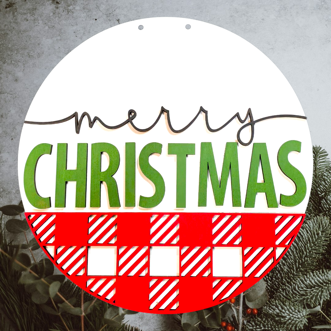 Merry Christmas Plaid
