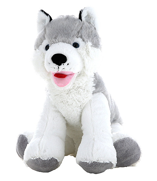 "Snowshoe" the Husky 16" Build Your Own Husky