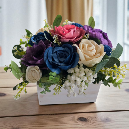 Sola Wood Flower Centerpiece