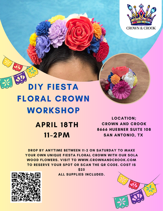Fiesta Floral Crown Workshop