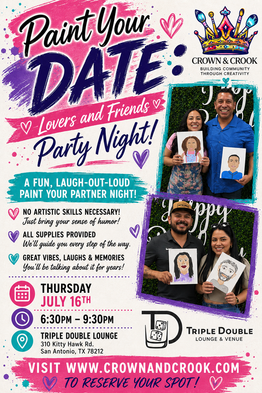 Paint Your Date: Lovers & Friends Party Night