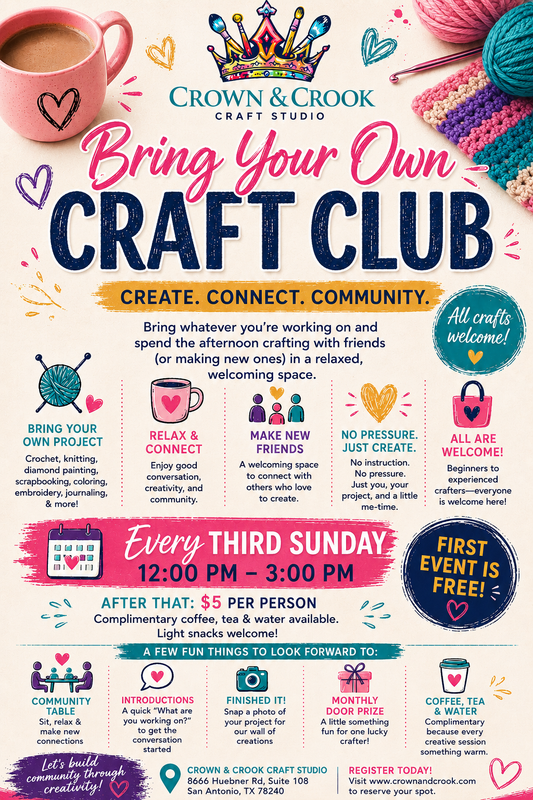 Bring Your Craft Club Event