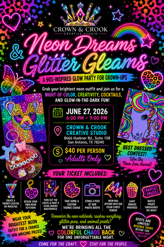 Neon Dreams & Glitter Gleams