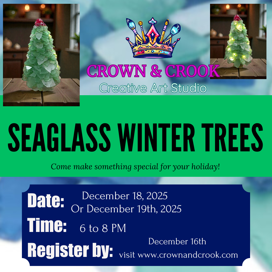 Sea Glass Christmas Tree Dec 18