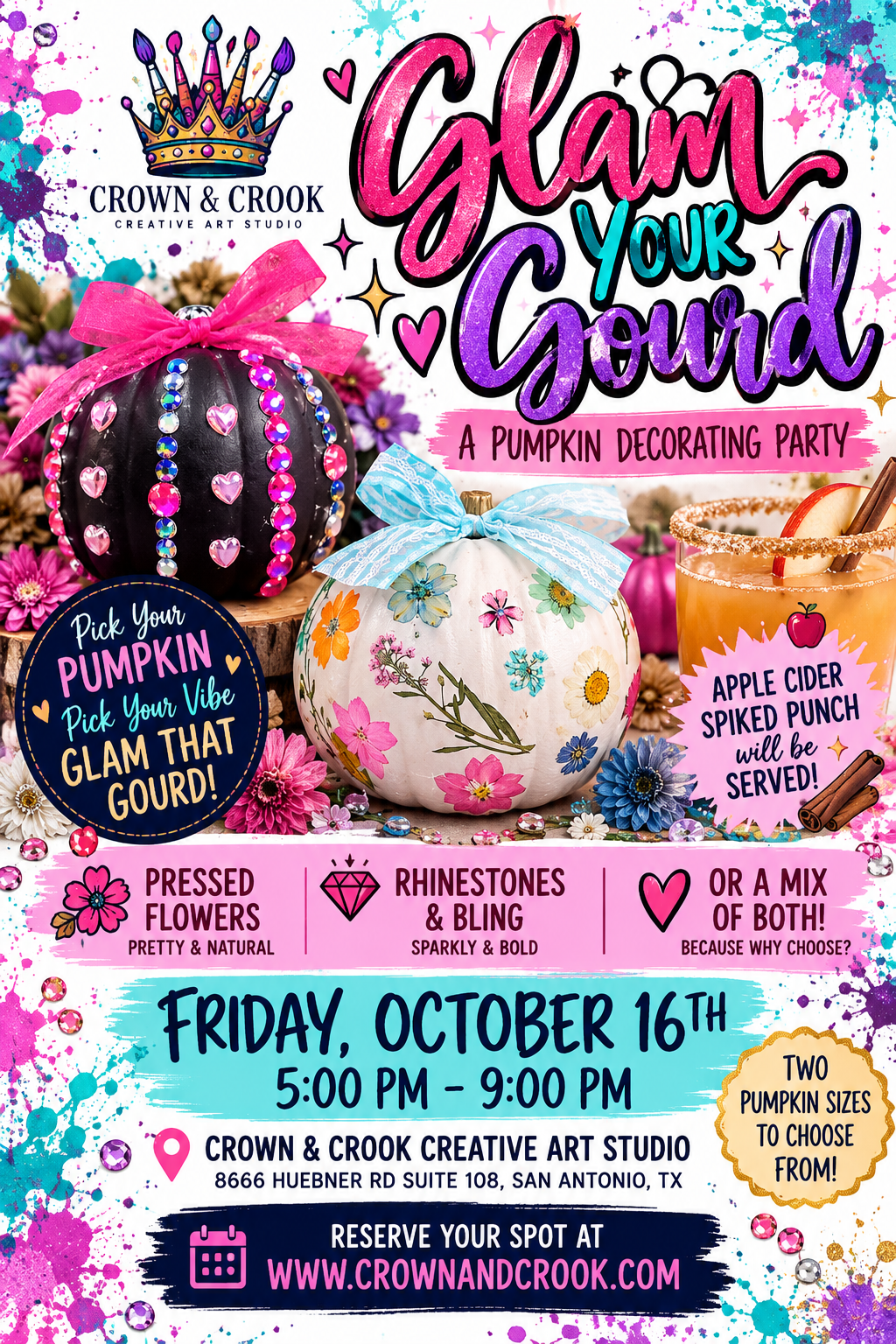 Glam Your Gourd