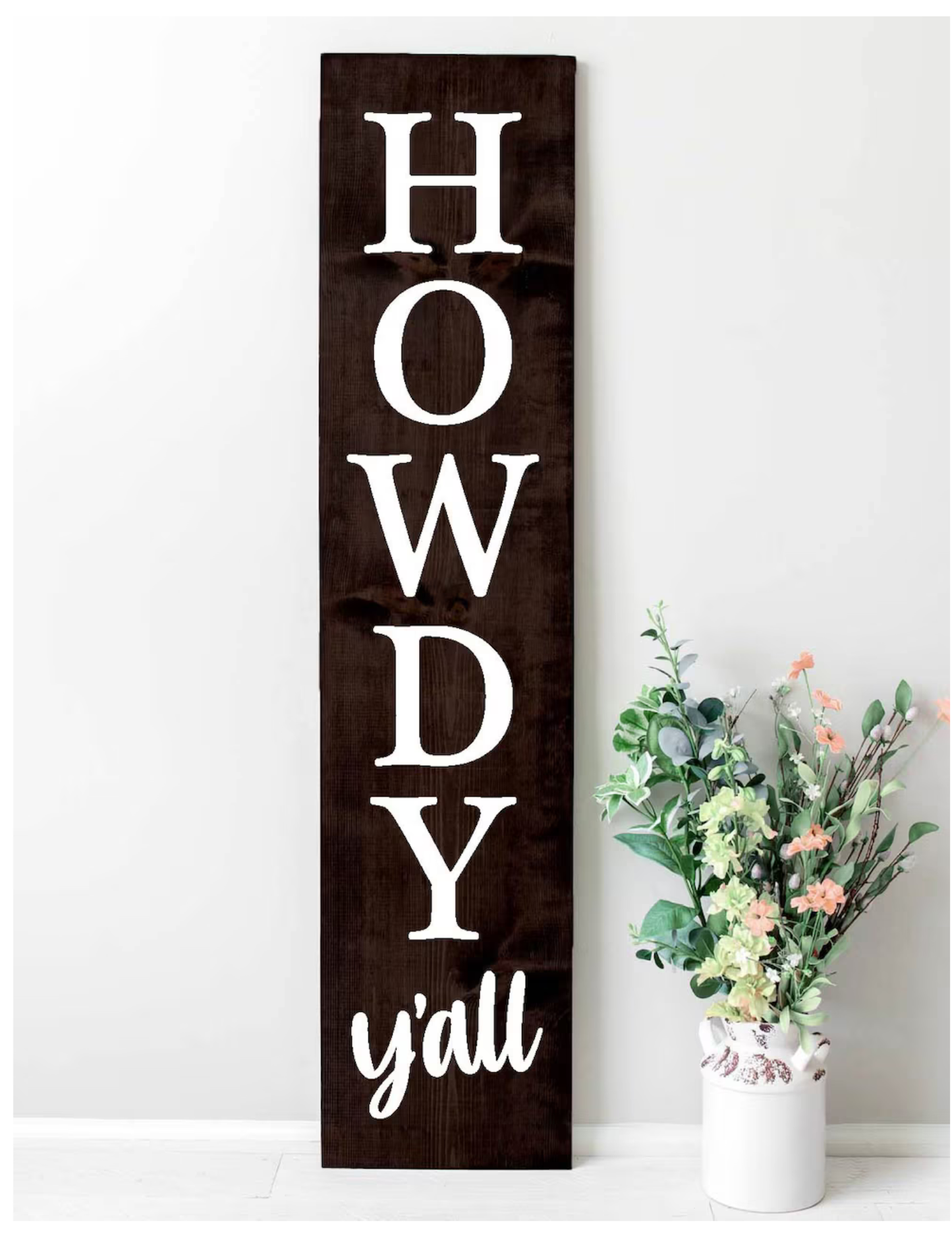 Howdy Yall Porch Sign