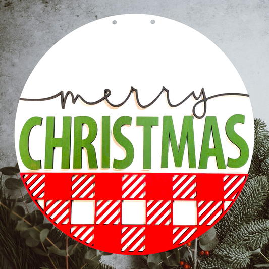 Merry Christmas Plaid